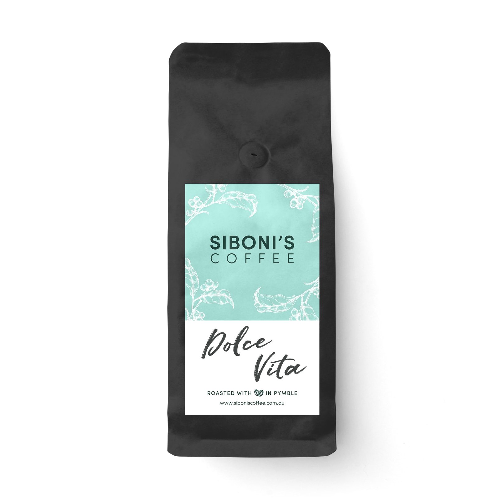 Dolce Vita coffee blend, whole bean bag — Siboni's Coffee