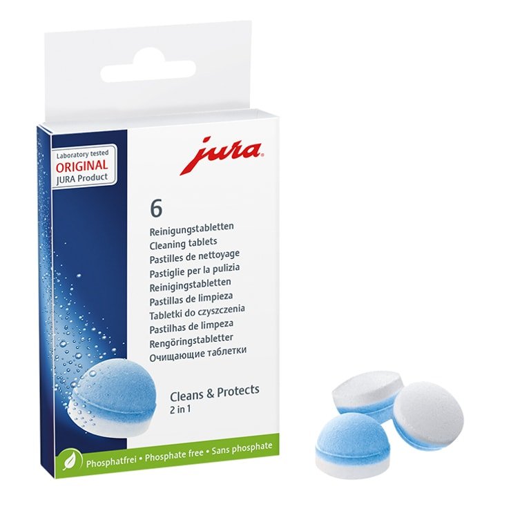 Jura 2-phase cleaning tablets