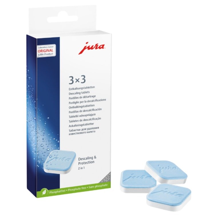 Jura 2-phase descaling tablets