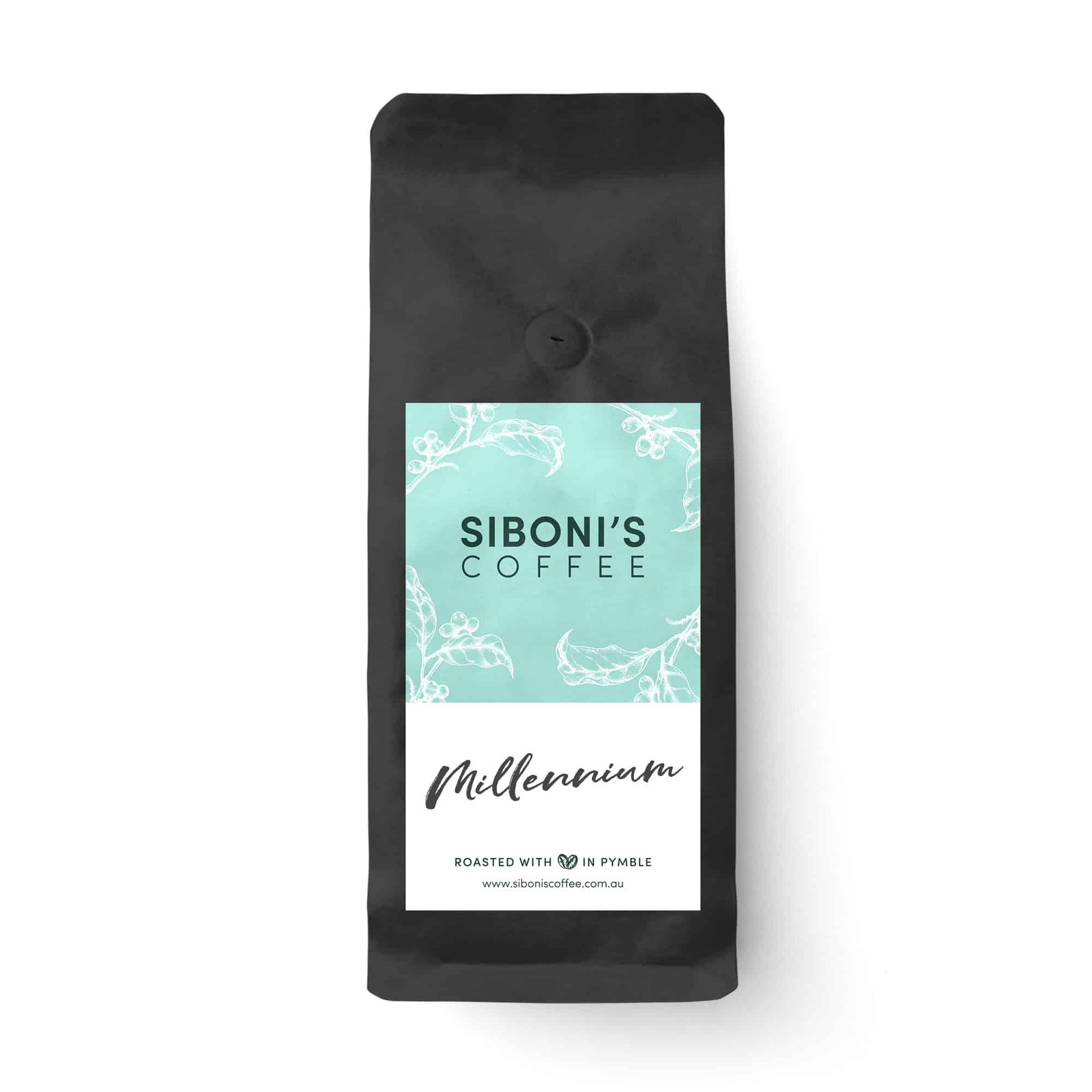 Millennium coffee blend, whole bean bag — Siboni's Coffee