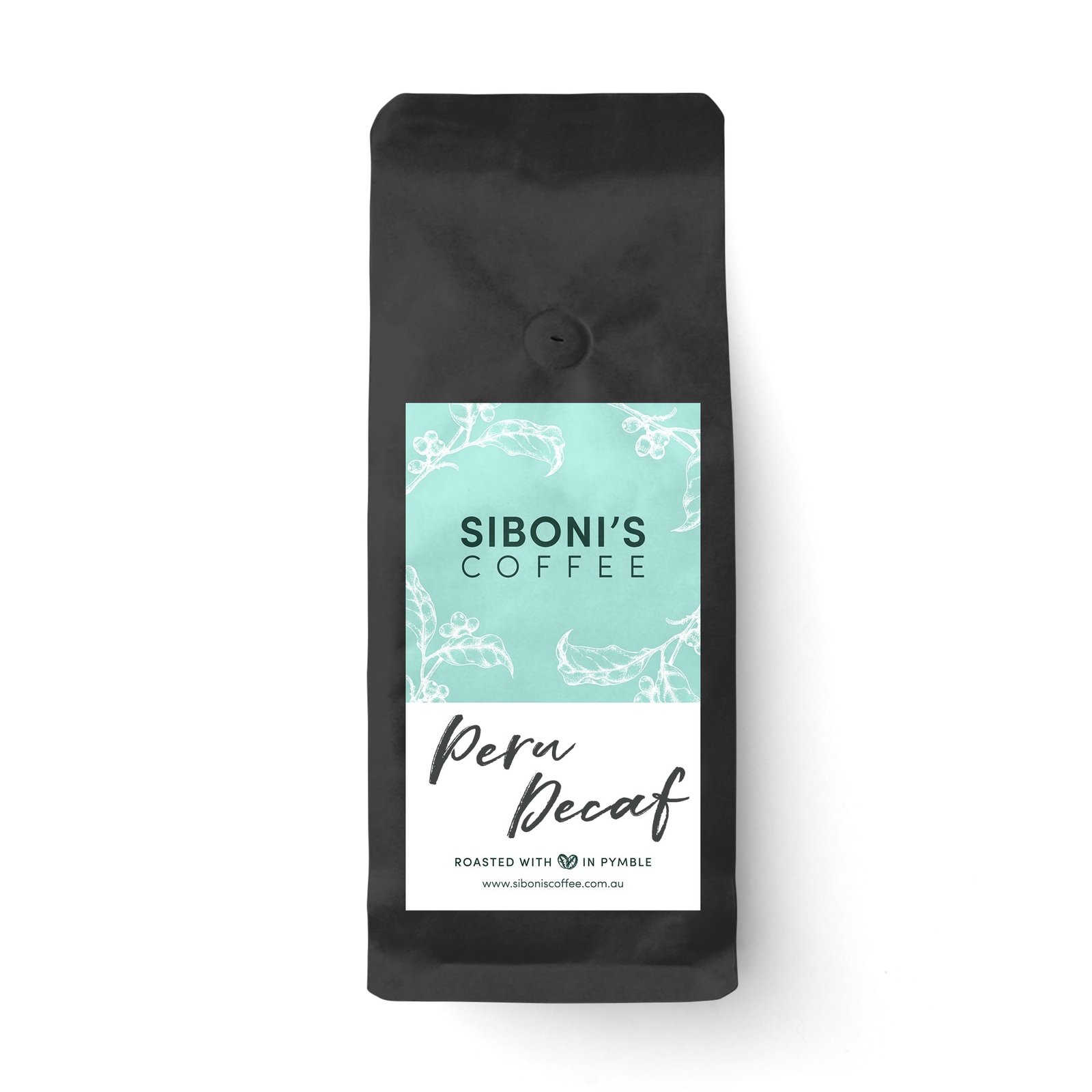 Peru Decaf organic single origin coffee beans, Mountain Water processed — Siboni's Coffee