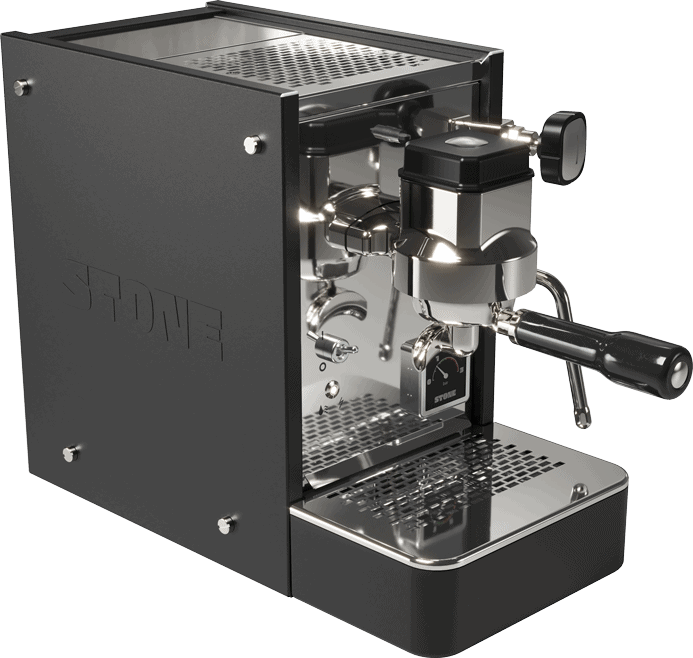 Stone Espresso Lite compact espresso machine, black