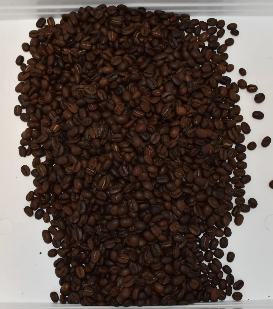 CB coffee blend, roasted beans close-up — Siboni's Coffee, Pymble