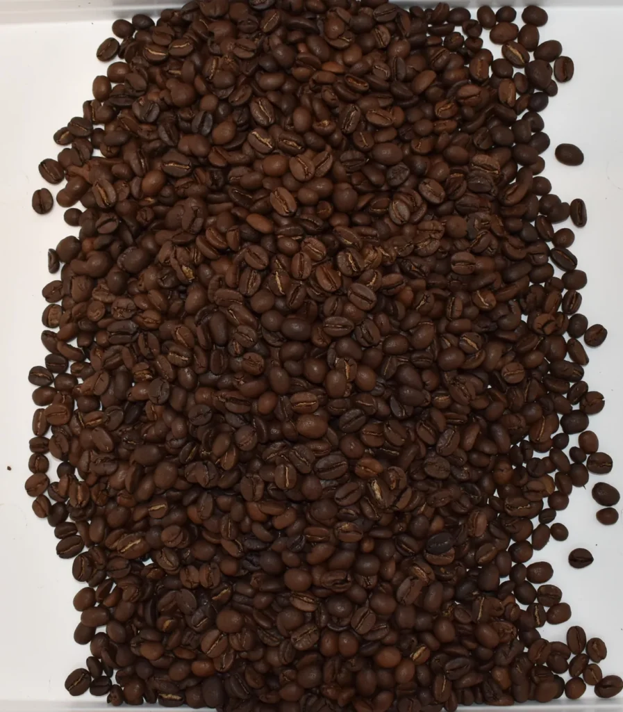 Romeo coffee blend, roasted beans close-up — Siboni's Coffee, Pymble